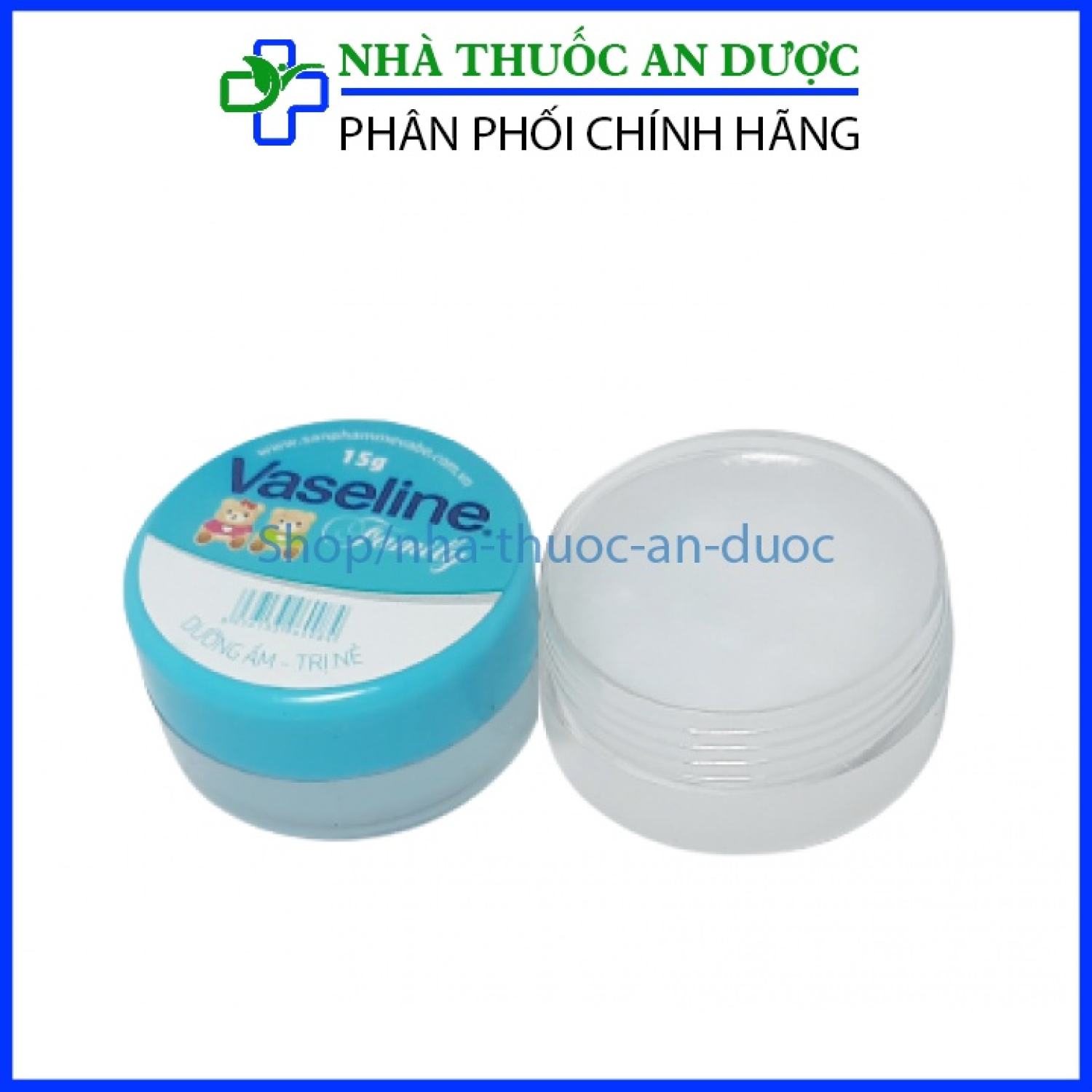 Kem nẻ dưỡng da Vaseline gấu – Lọ 15g