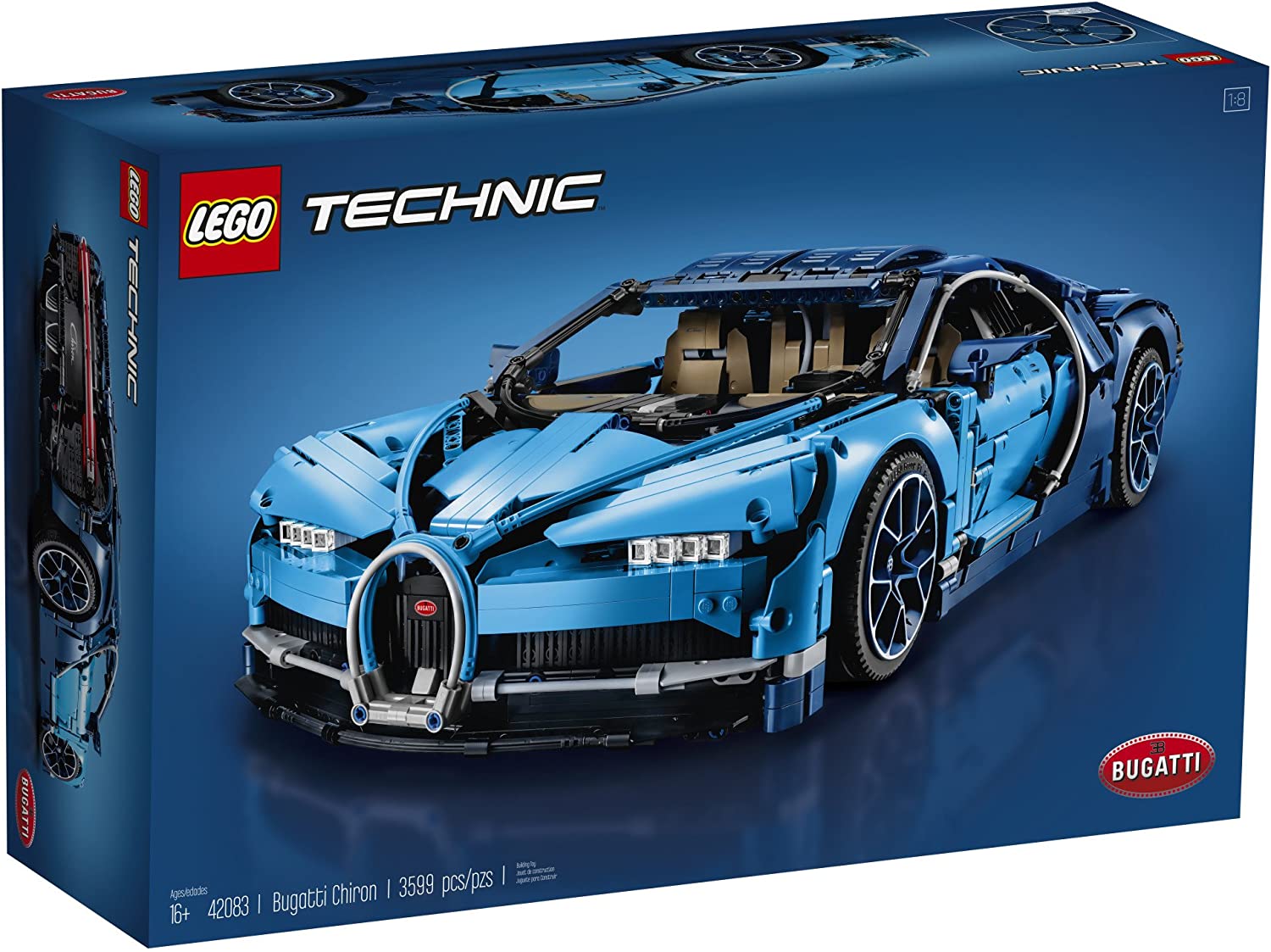 [BRICK4U] LEGO TECHNIC - 42083 - BUGATTI CHIRON