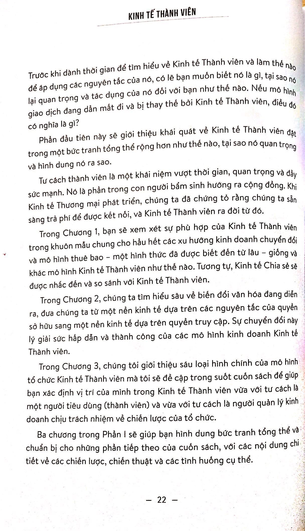 Sách - Kinh tế thành viên