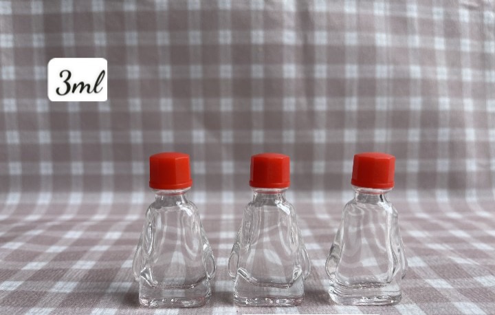 Vỏ chai dầu gió Thái 3ml/7ml