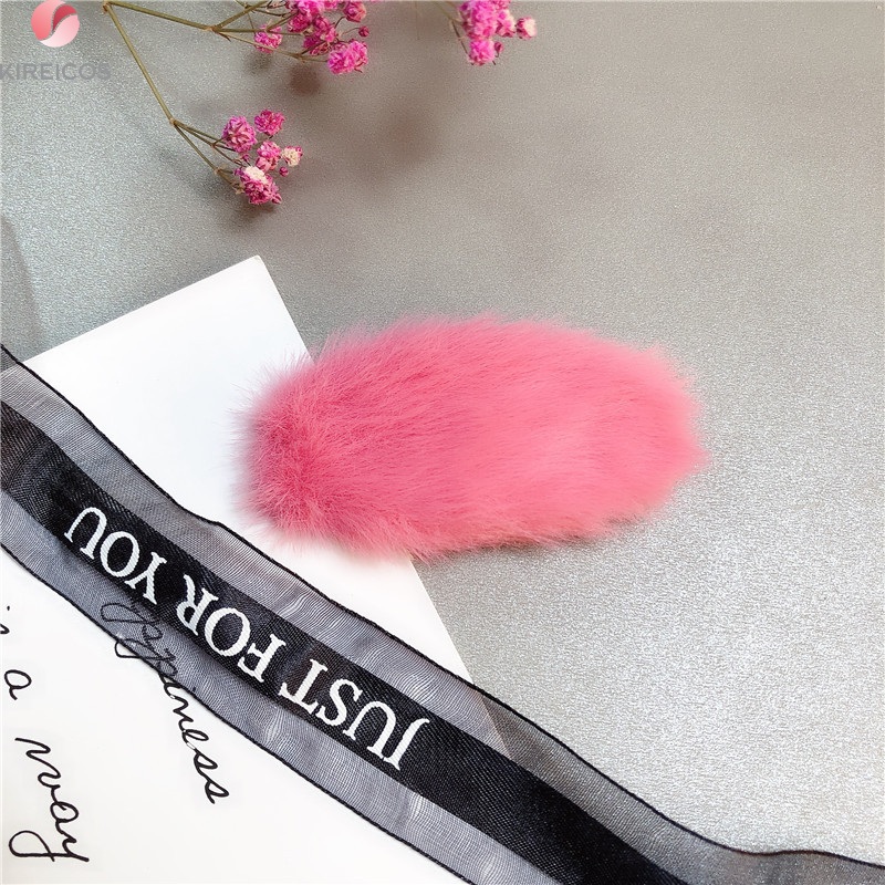 [HCM]Kẹp Tóc Lông Mịn Siêu Xinh Hot trend Hàn Quốc