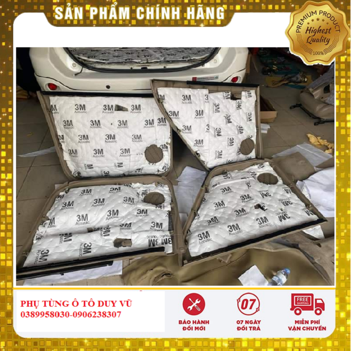 bông tiêu âm chống ồn 3M dùng cho ô tô khổ lớn 50x80x1 cm