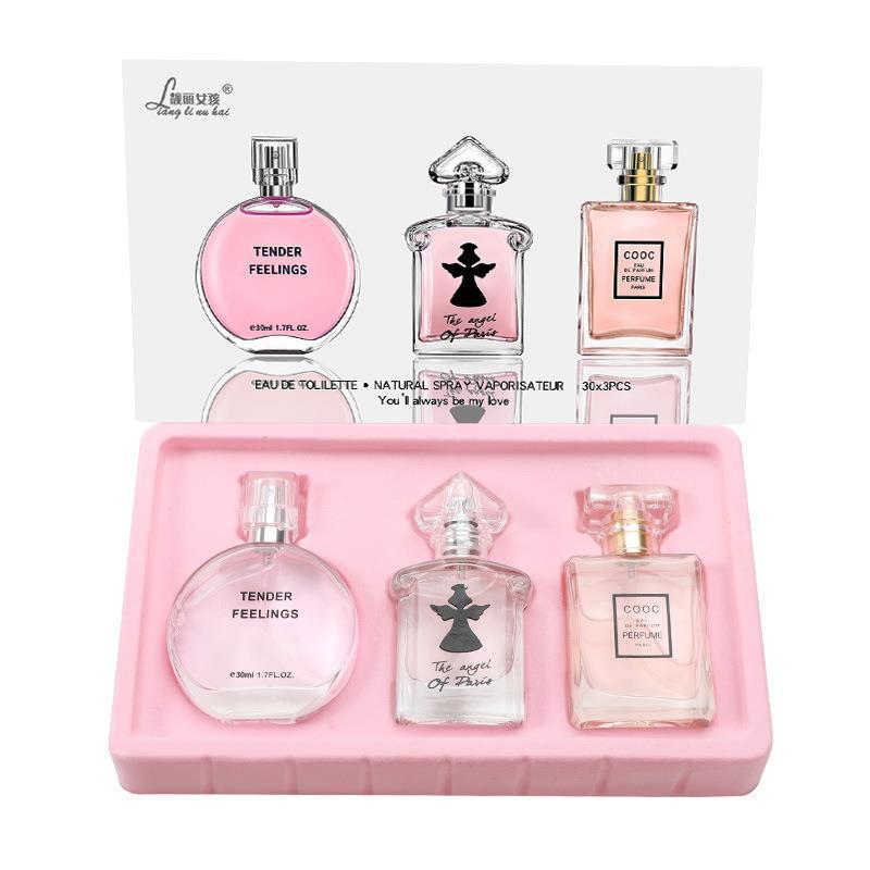 Set 3 chai nước hoa nữ M'aycreate quà tặng cao cấp