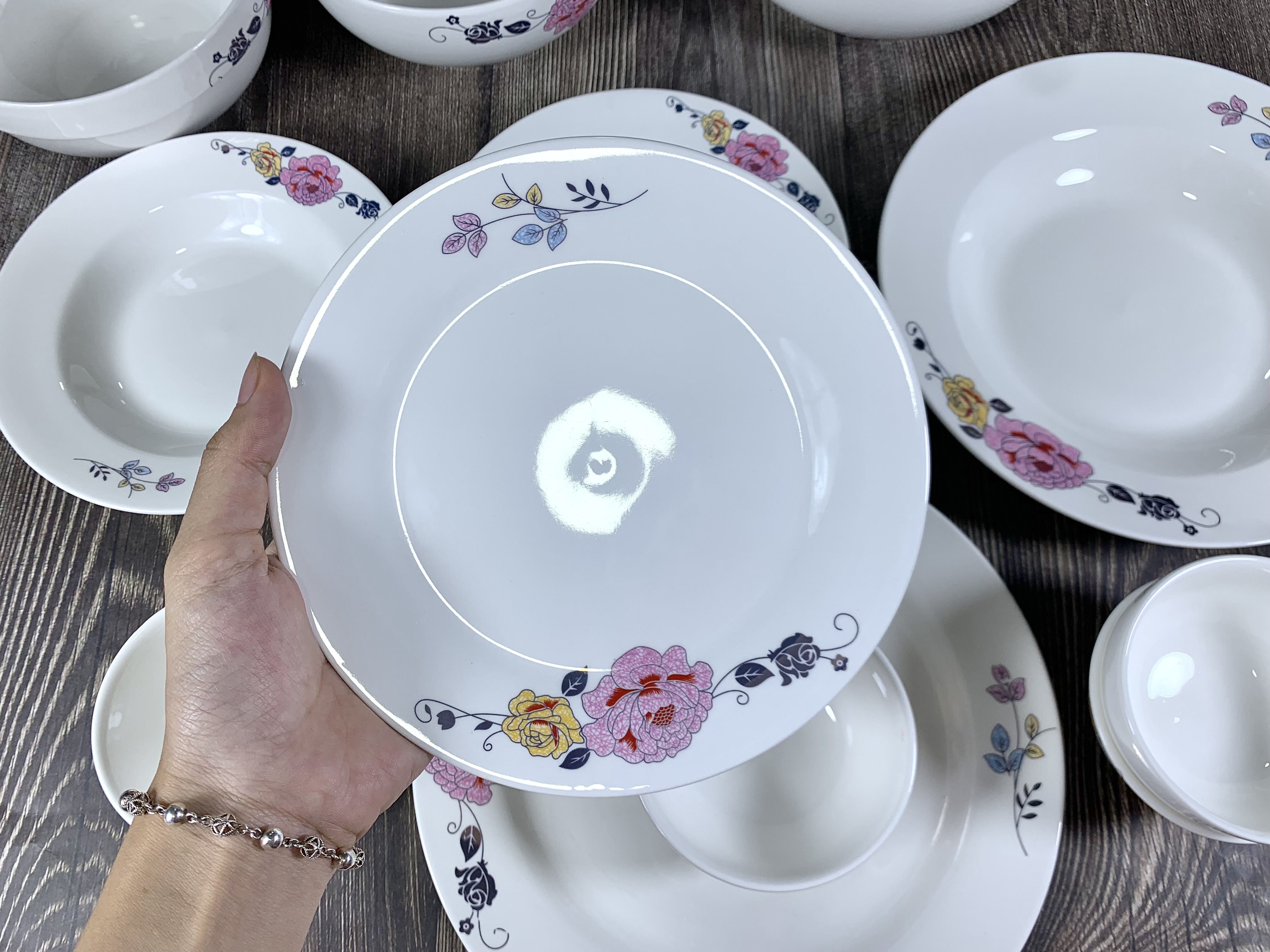 ĐĨA 7 CẠN TP 1605 SỨ BÁT BẢO CAO CẤP, sINCE_1977