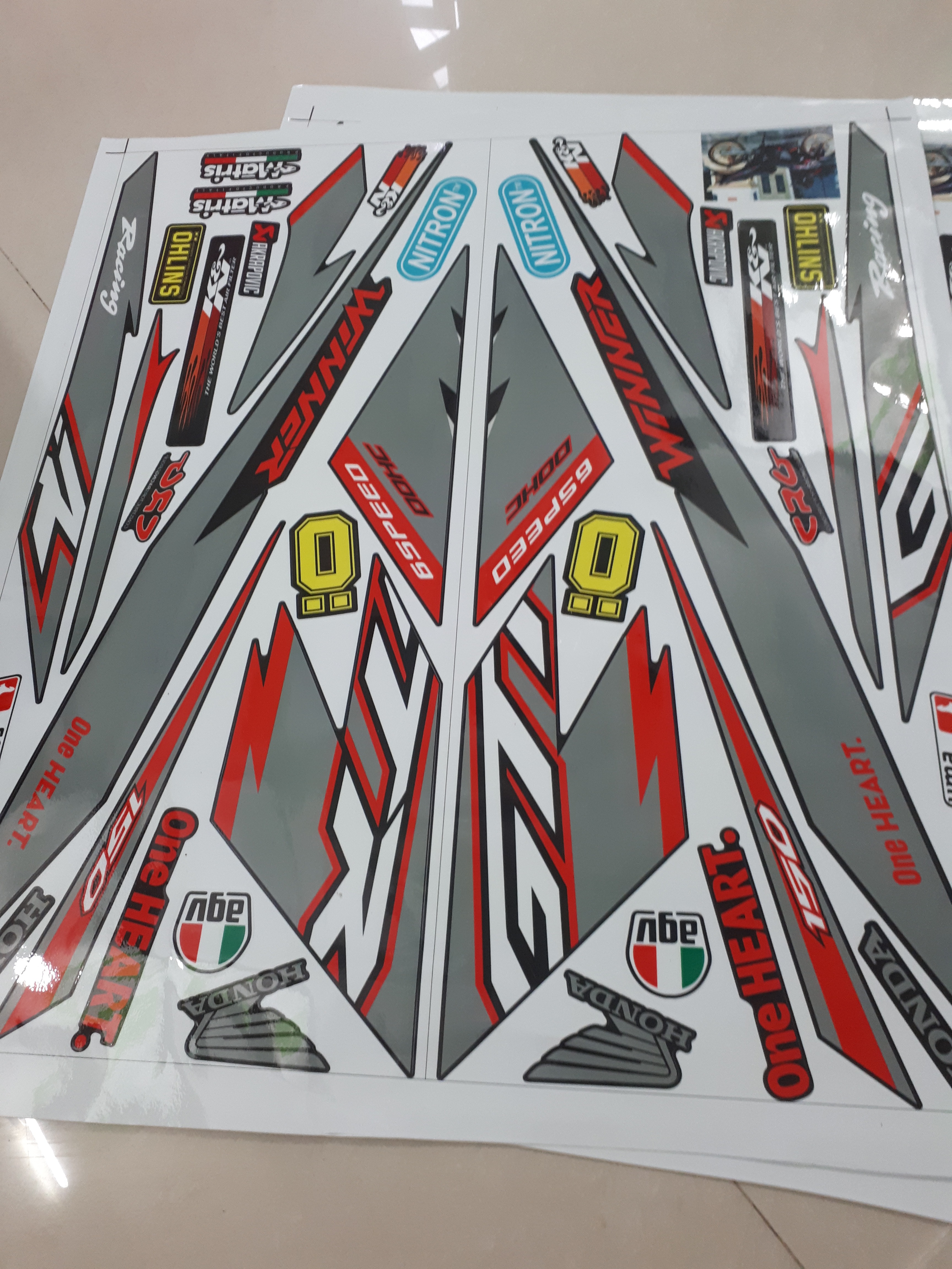 Tem Rời Honda Winner 150 GTR Ver 1