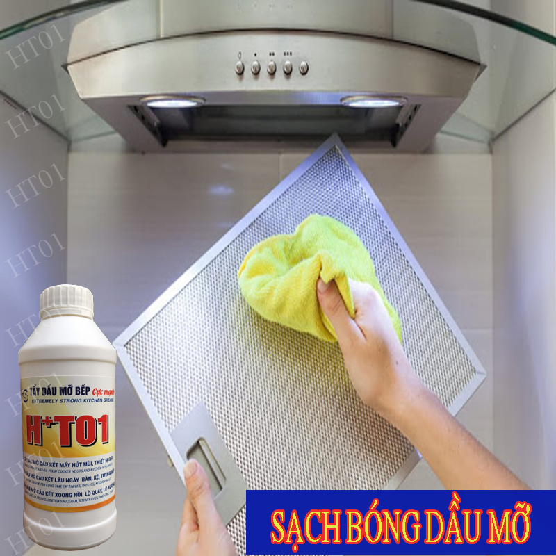 Tẩy dầu mỡ bếp H+T01 - Lọ 500ml