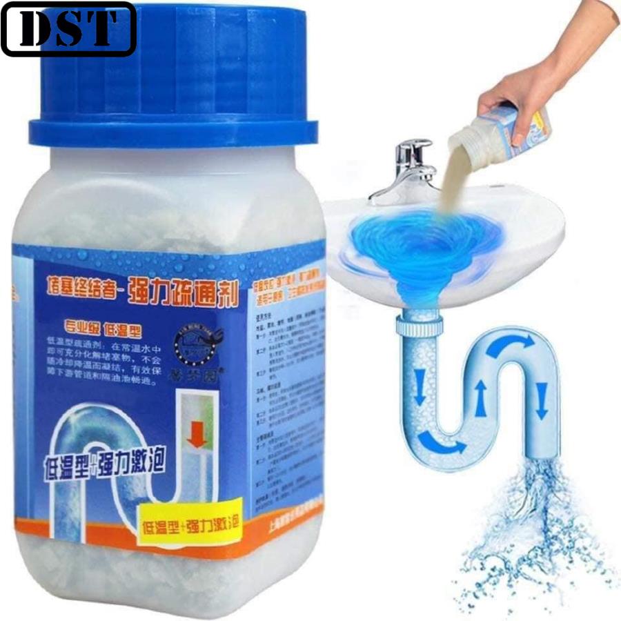 Bột thông tắc cống Cực Mạnh, bột tẩy vệ sinh bồn cầu