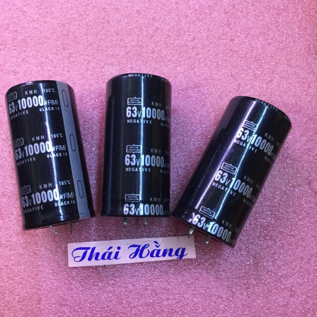 Tụ lọc nguồn 10.000 m /63 v giá cho 2 chiếc