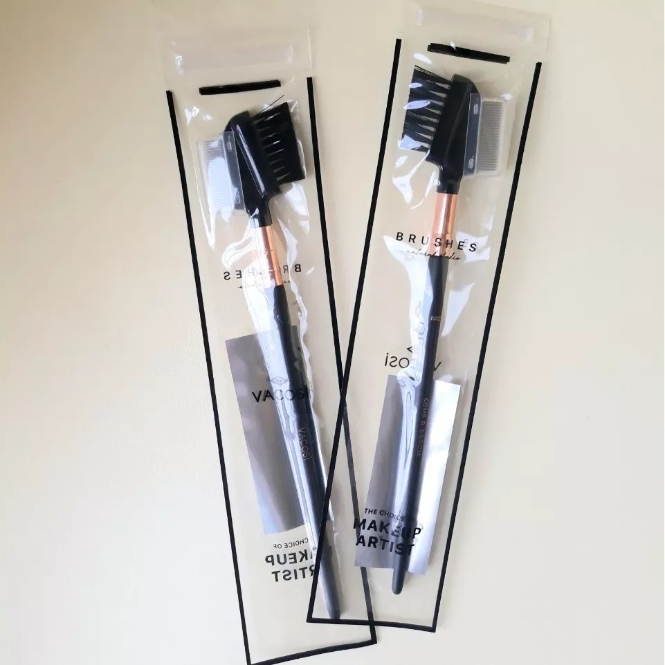 [HCM] Cọ Lược Và Bàn Chải Vacosi Eyebrow Brushe Br02
