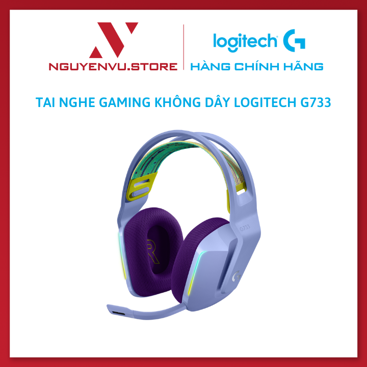 Logitech g733 LIGHTSPEED Wireless 7.1 RGB gaming headphones-Original