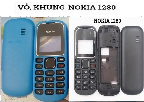 [HCM]VỎ ĐIỆN THOẠI 1280 CÓ KHUNG CÓ PHÍM