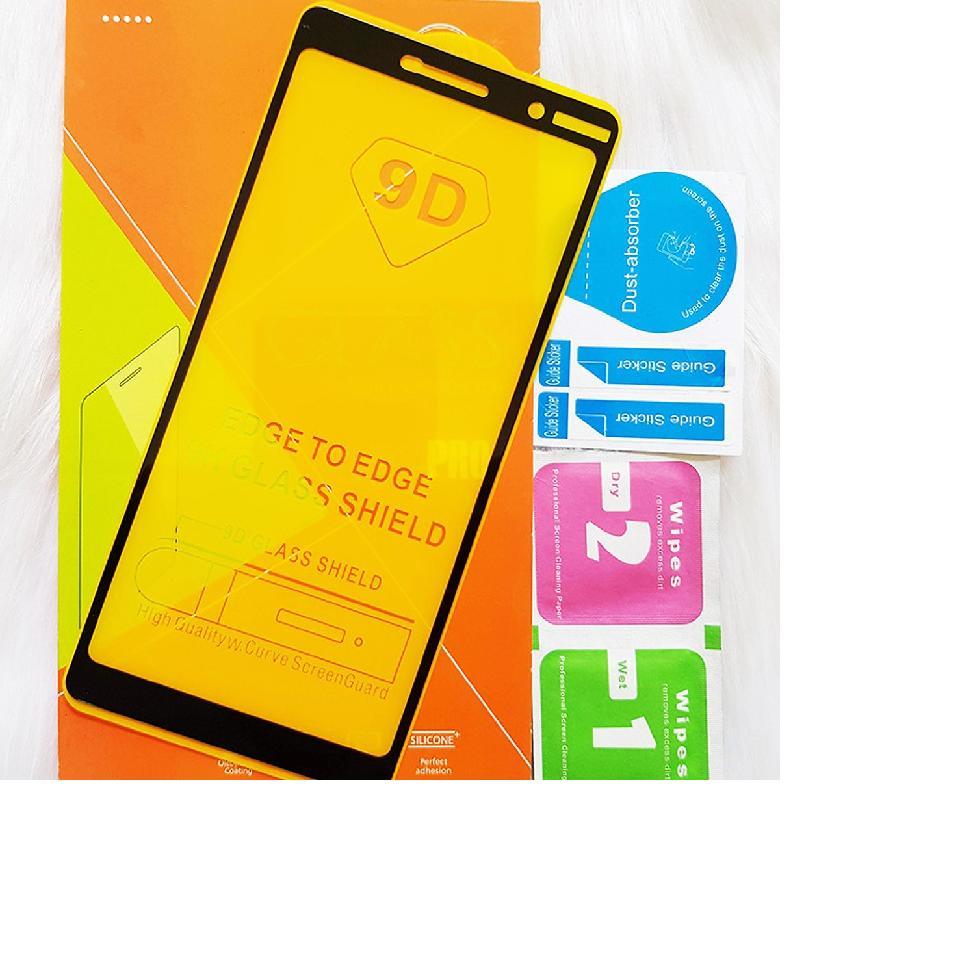 Kính cường lực cho điện thoại Nokia 7 Plus 9D xịn Full màn hình cao cấp