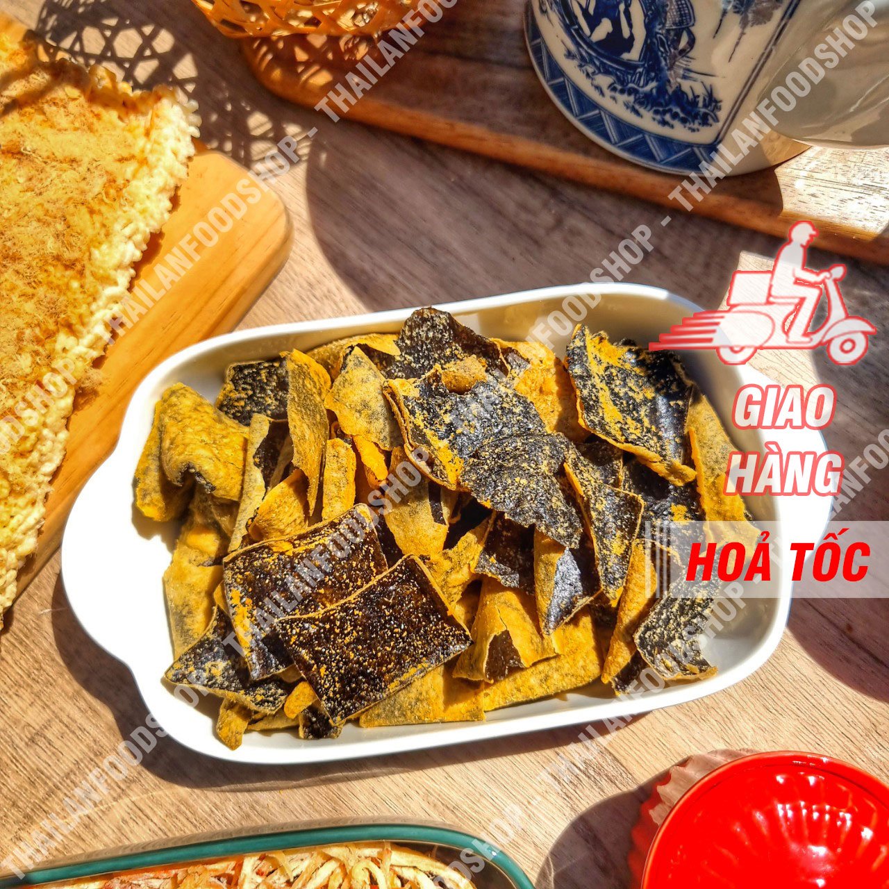 Rong biển trứng muối hàn quốc - lon 150gr