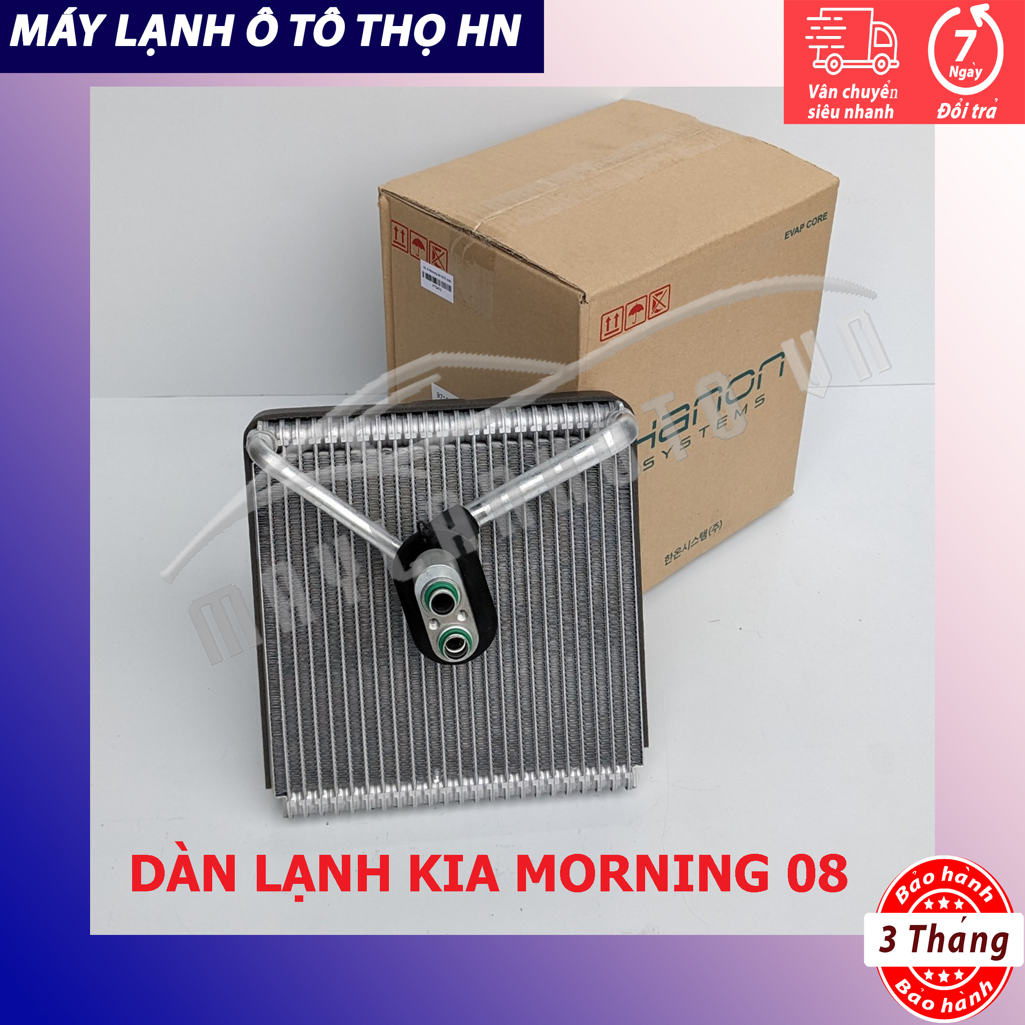 Dàn lạnh kia morning 2008-2009-2010 hàng xịn hanon hàn quốc 97139-07400