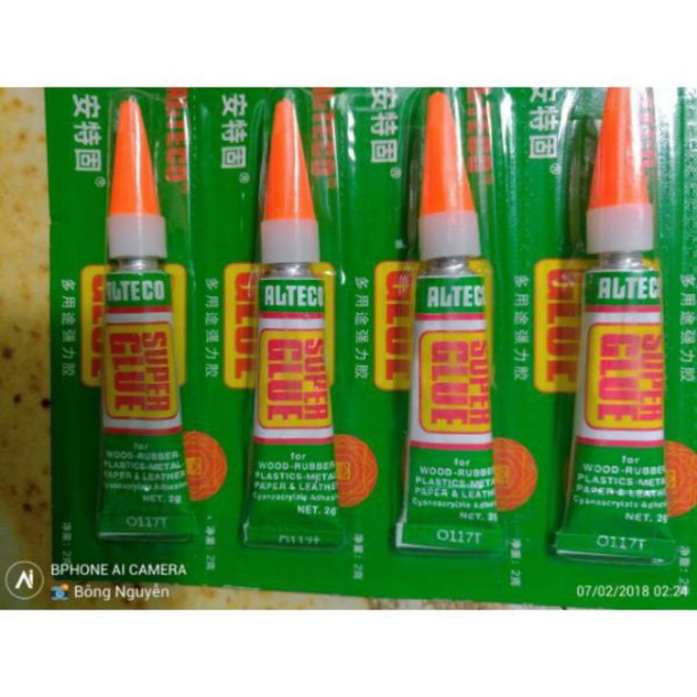 Combo 5 - keo dán đa năng super glue alteco