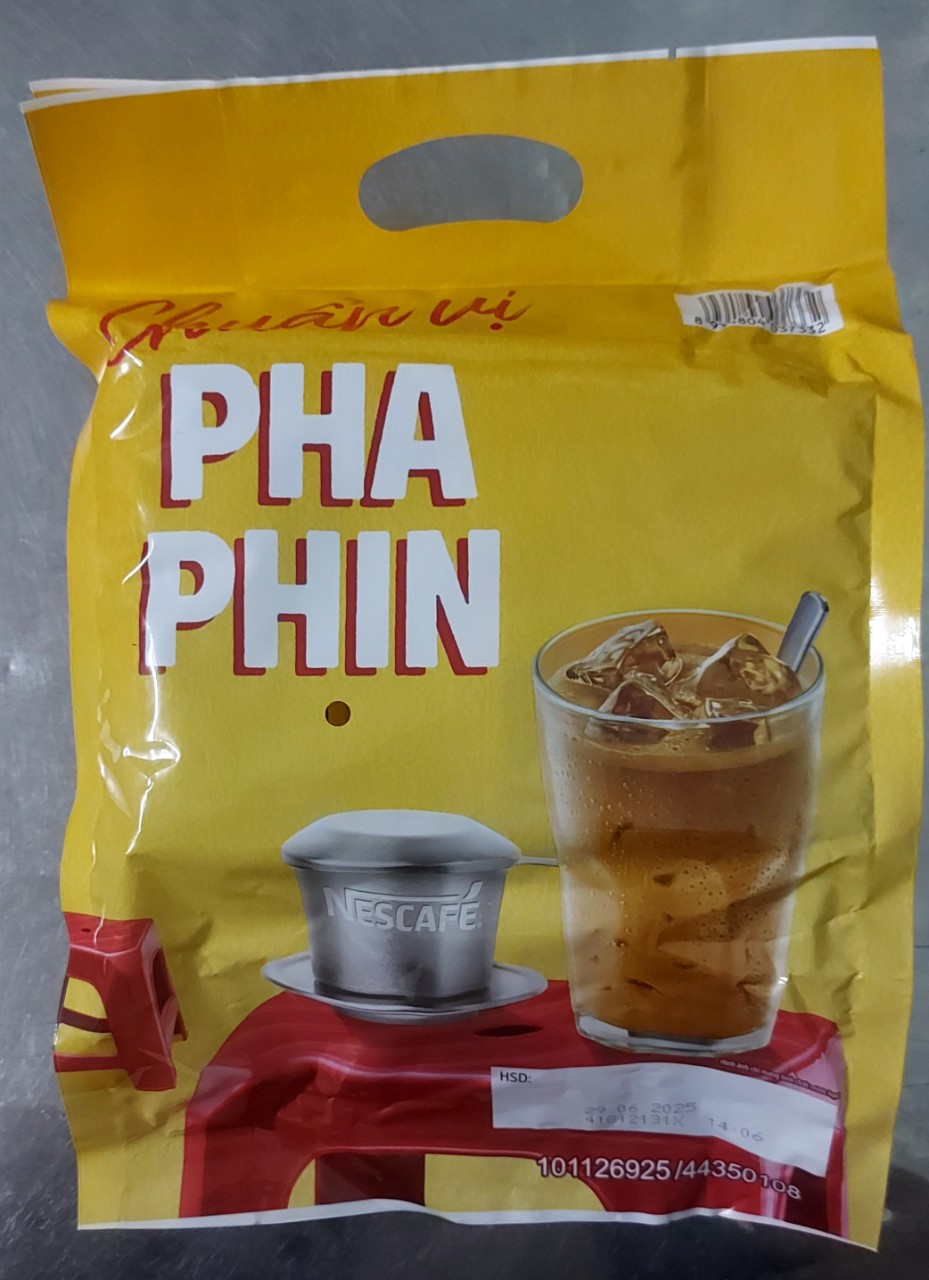 (Mẫu mới) Cà phê hòa tan Neacafe cà phê sữa đá (Bịch 25 gói x 24g)