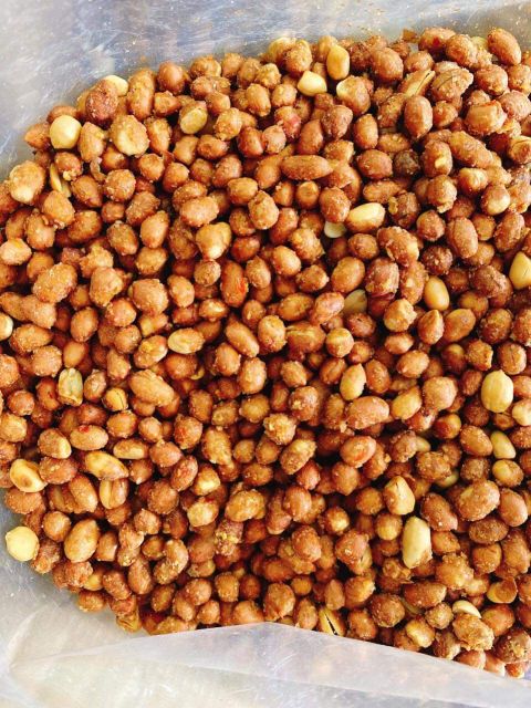 Đậu phộng rang tỏi ớt, đồ ăn vặt - ăn vặt