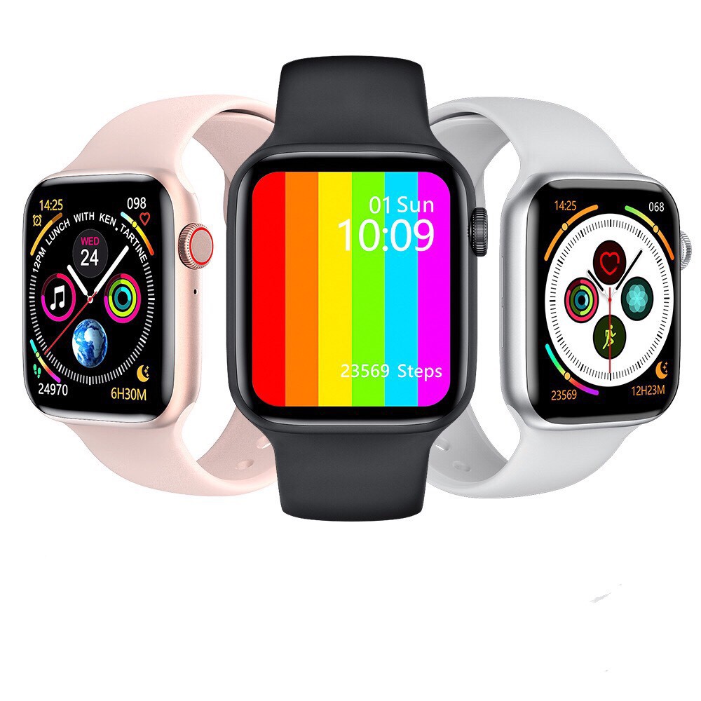 Đồng Hồ Thông Minh Điện Tử Thể Thao Chống Nước Smartwatch W6 Cao cấp, Màn Hình Tràn Viền Cảm Ứng, Chống Nước, Thông Báo Cuộc Gọi, Tin Nhắn, Theo Dõi Sức Khỏe Bạn