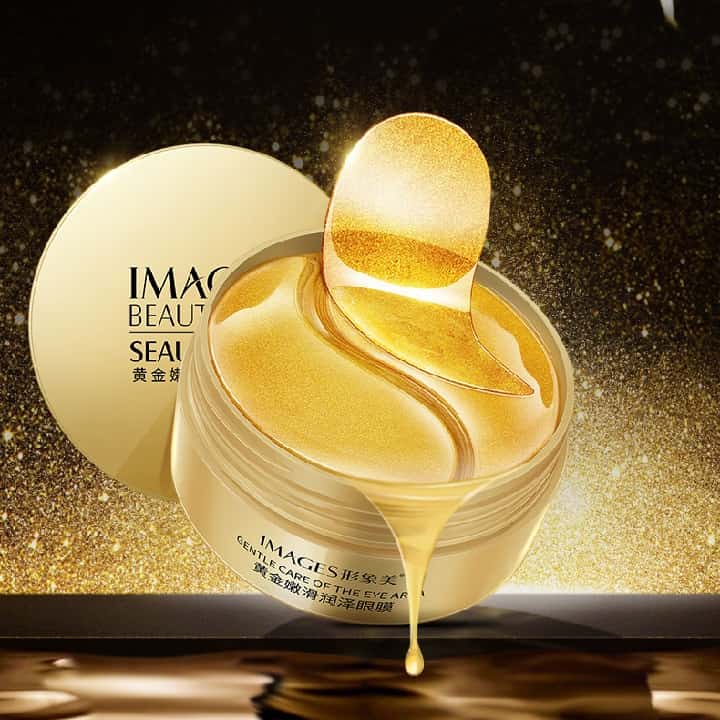 [ Chất lượng 5 sao ⭐⭐⭐⭐⭐] Mặt nạ mắt Images tinh chất vàng, collagen 60 miếng