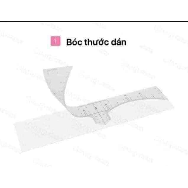 Thước dán, đo vẽ lông mày