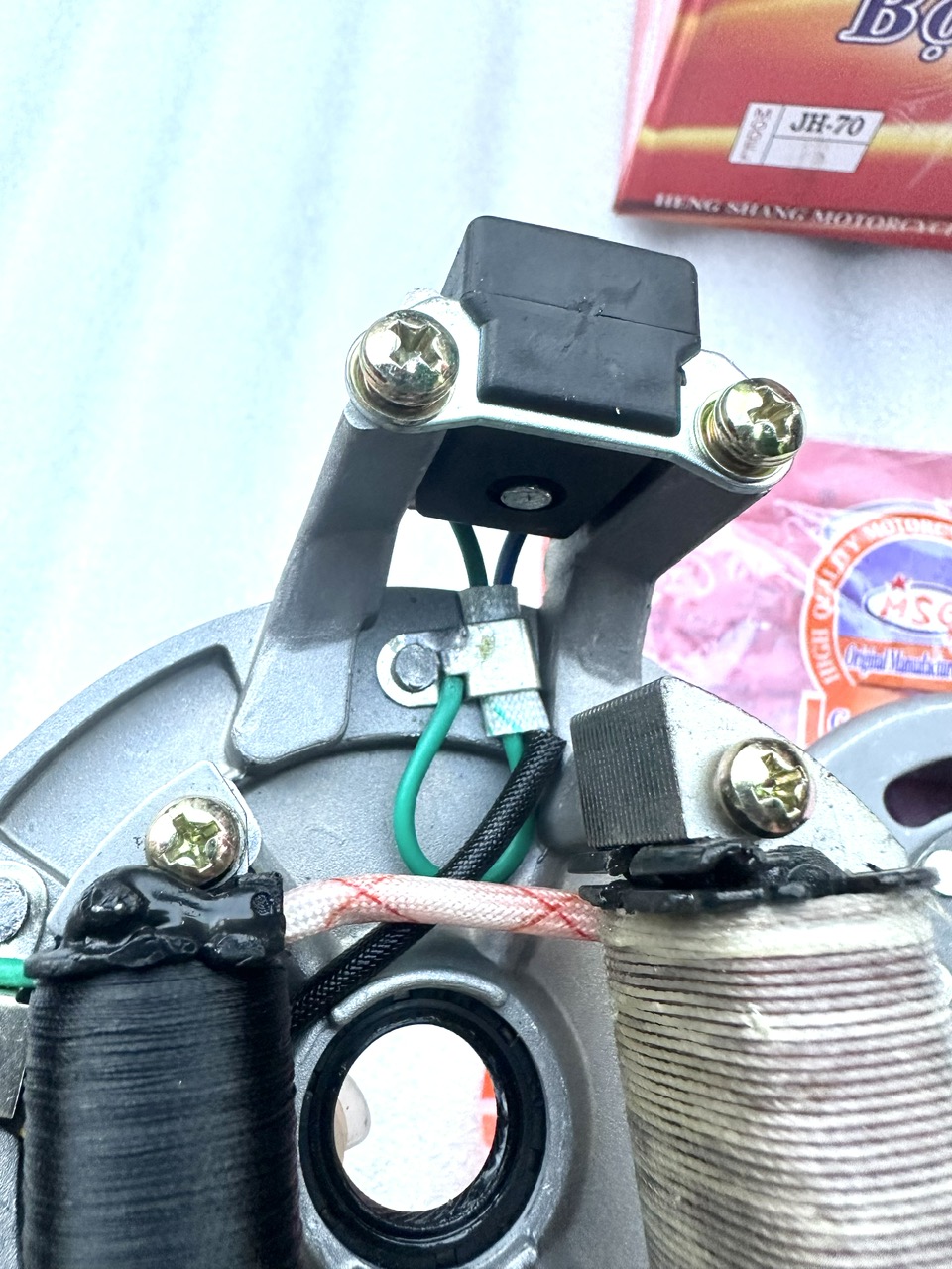 BỘ MÂM LỬA 2 CỤC XE CHALY - CUB 81 - 82 - 86 -67 SỬ DỤNG IC ( KO ĐỀ )