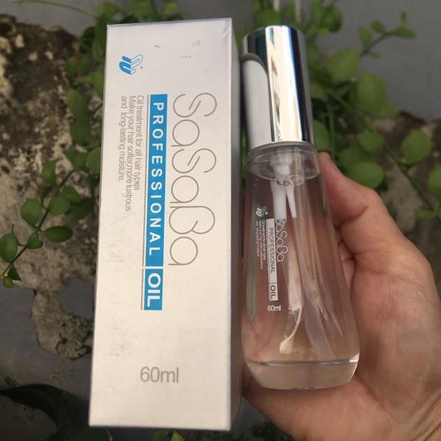 Tinh dầu dưỡng bóng mượt tóc sasaba oil 60ml