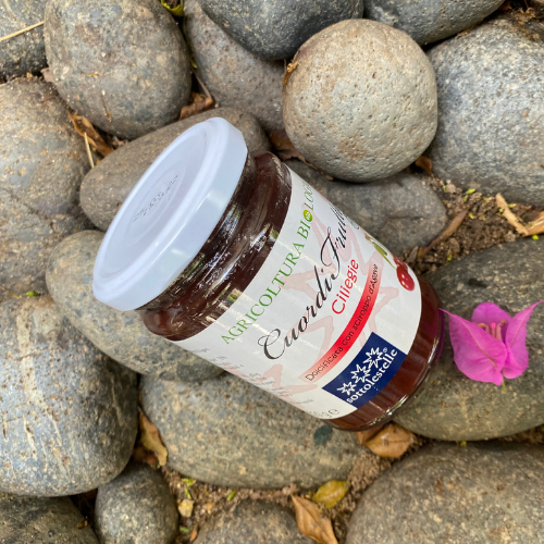 Mứt Cherry Hữu Cơ 320gr – Sottolestelle Organic Cherries Jam