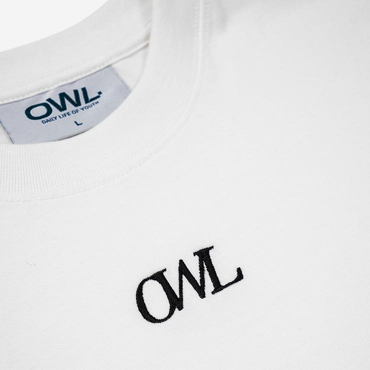 Áo thun Owlbrand Minitypo/ Trắng