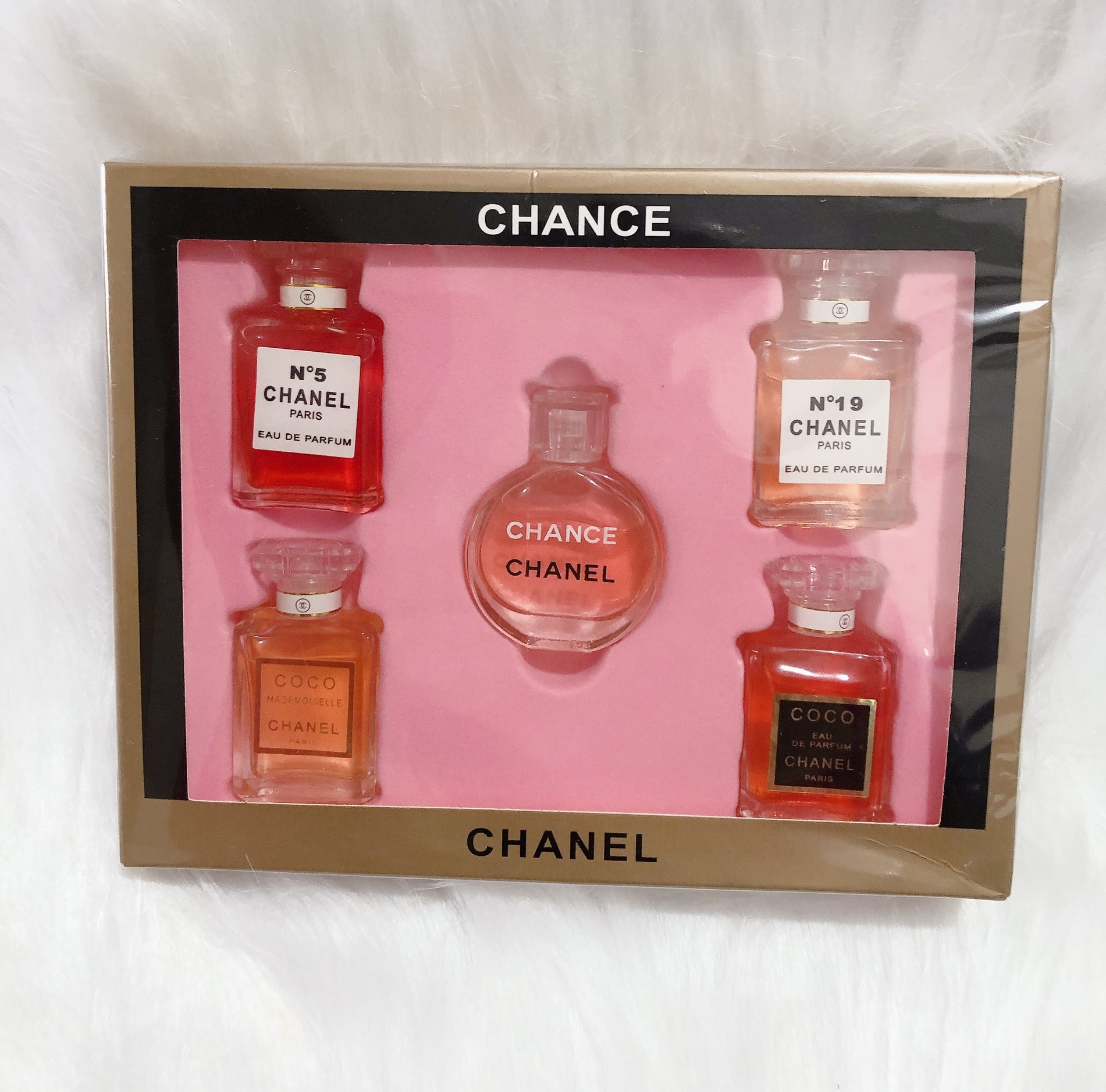 Sét 5 chai nước hoa mini cực thơm