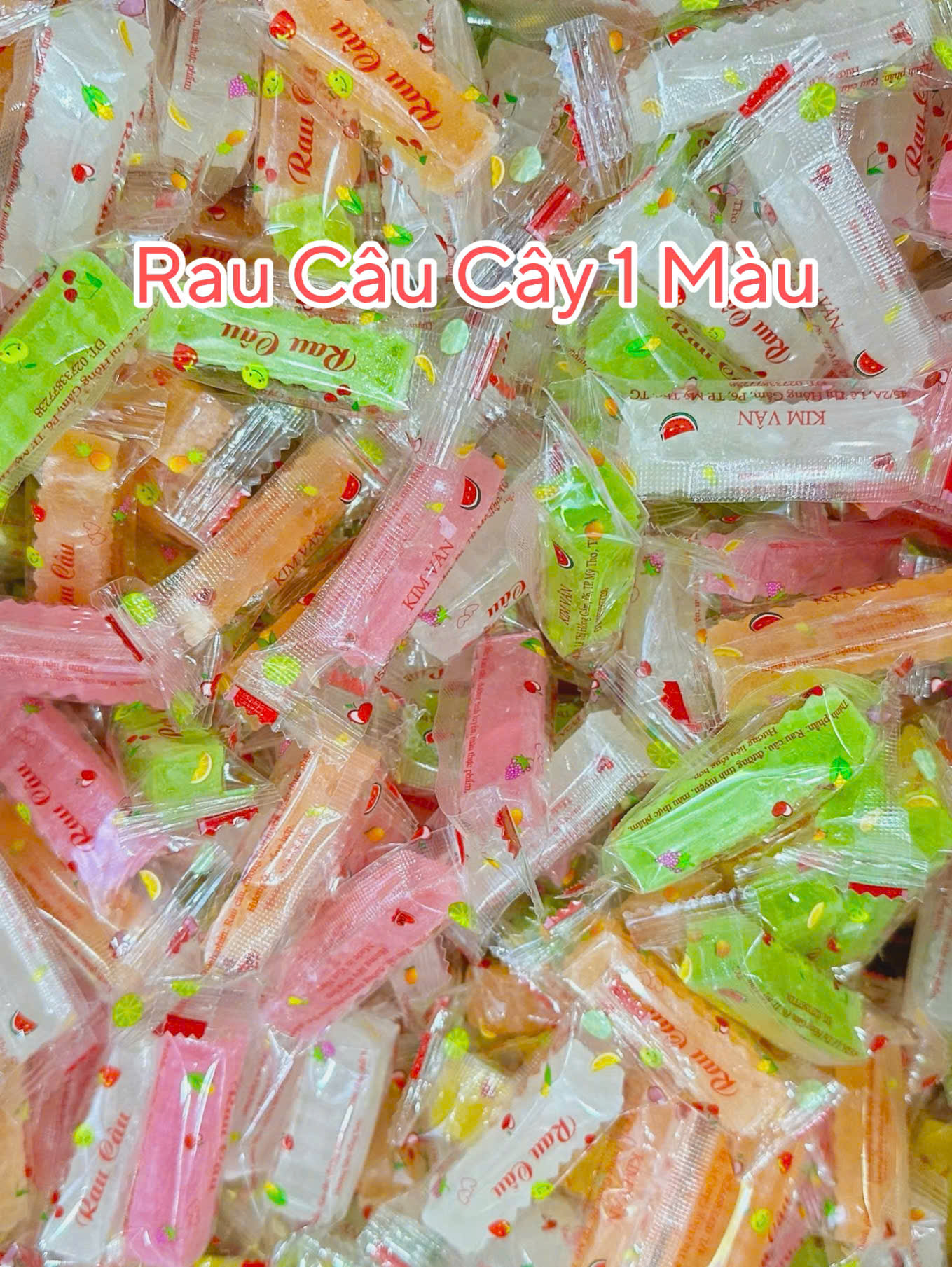 Mứt Rau Câu Tết  - Gói 500G