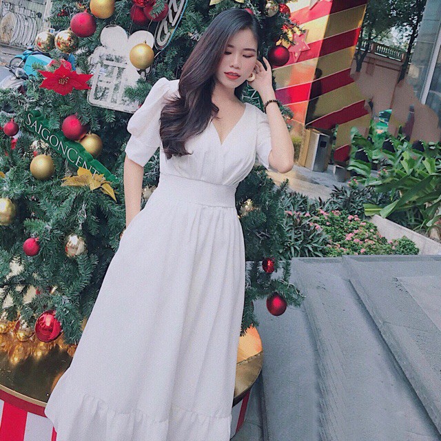 Maxi trắng đuôi cá