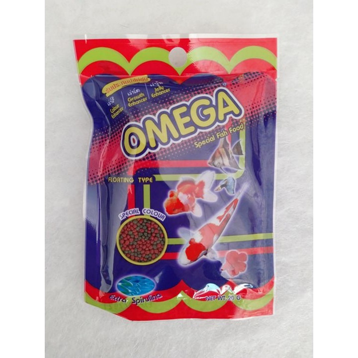 Thức ăn cá omega 500g