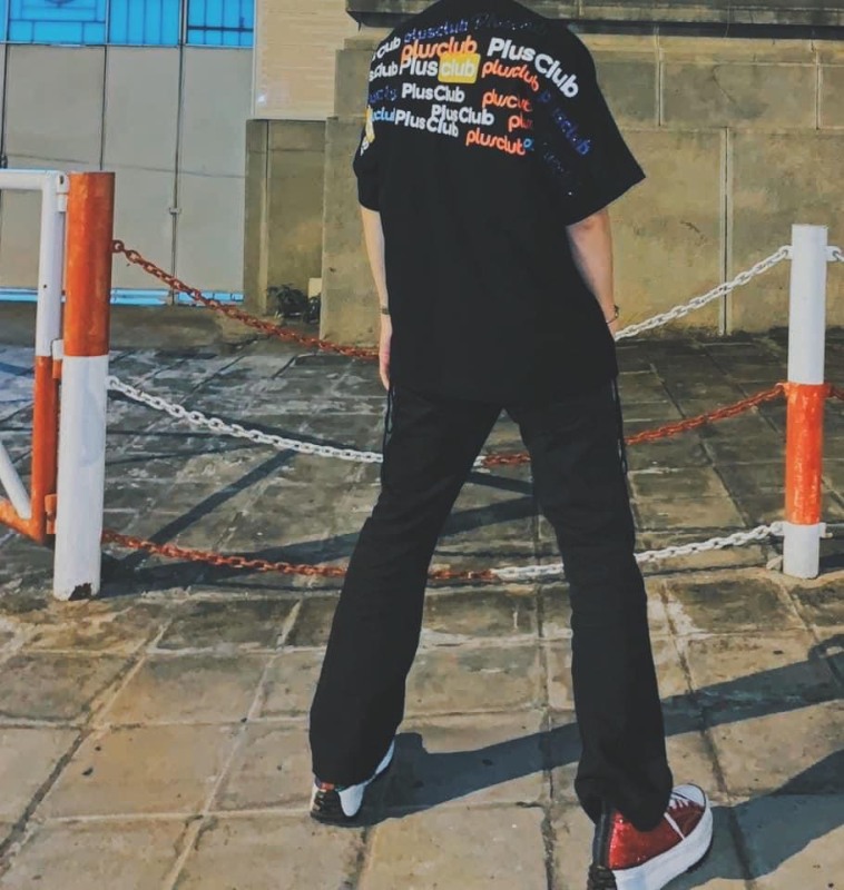 [DF]LEVENTS® Áo thun PLUS CLUB T-SHIRT/ BLACK