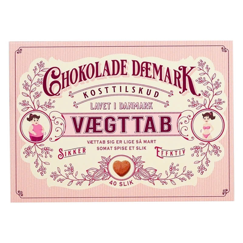 Kẹo Giảm Cân, Socola Giảm Cân Đan Mạch Chokolade Veagtab