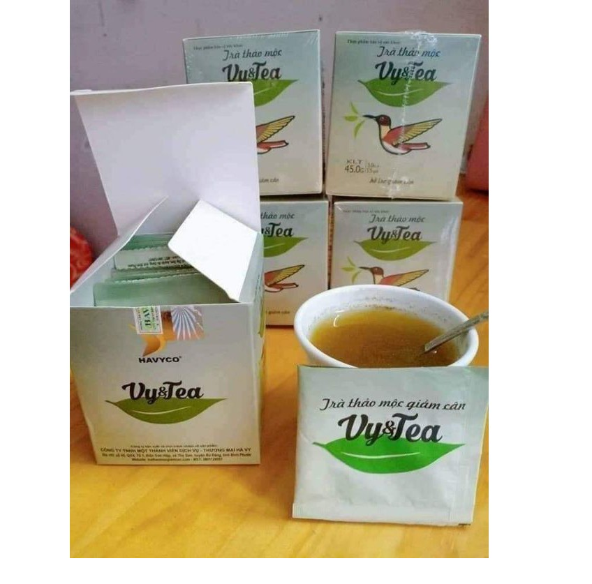 Giảm Cân Vy(()))Tea 15 gói