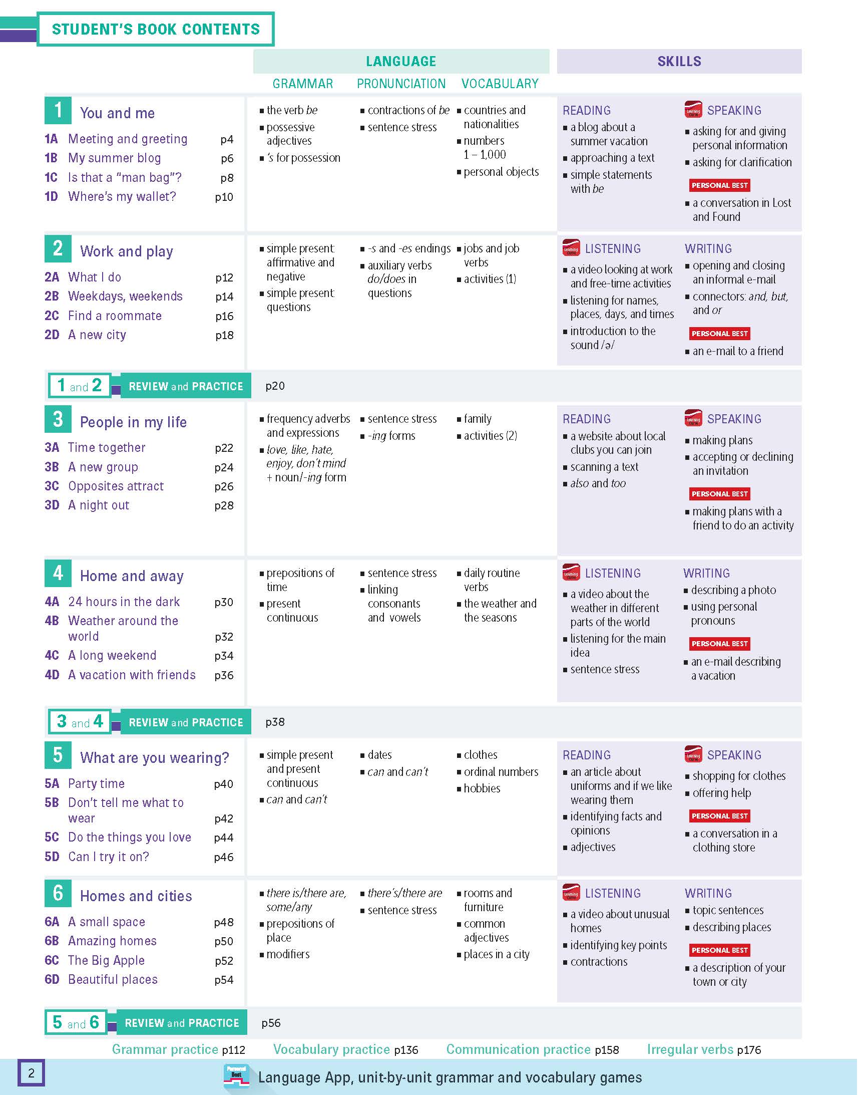 Sách - dtpbooks - Personal Best American A2 Elementary A combined ed. (SB+WB+e-learning)