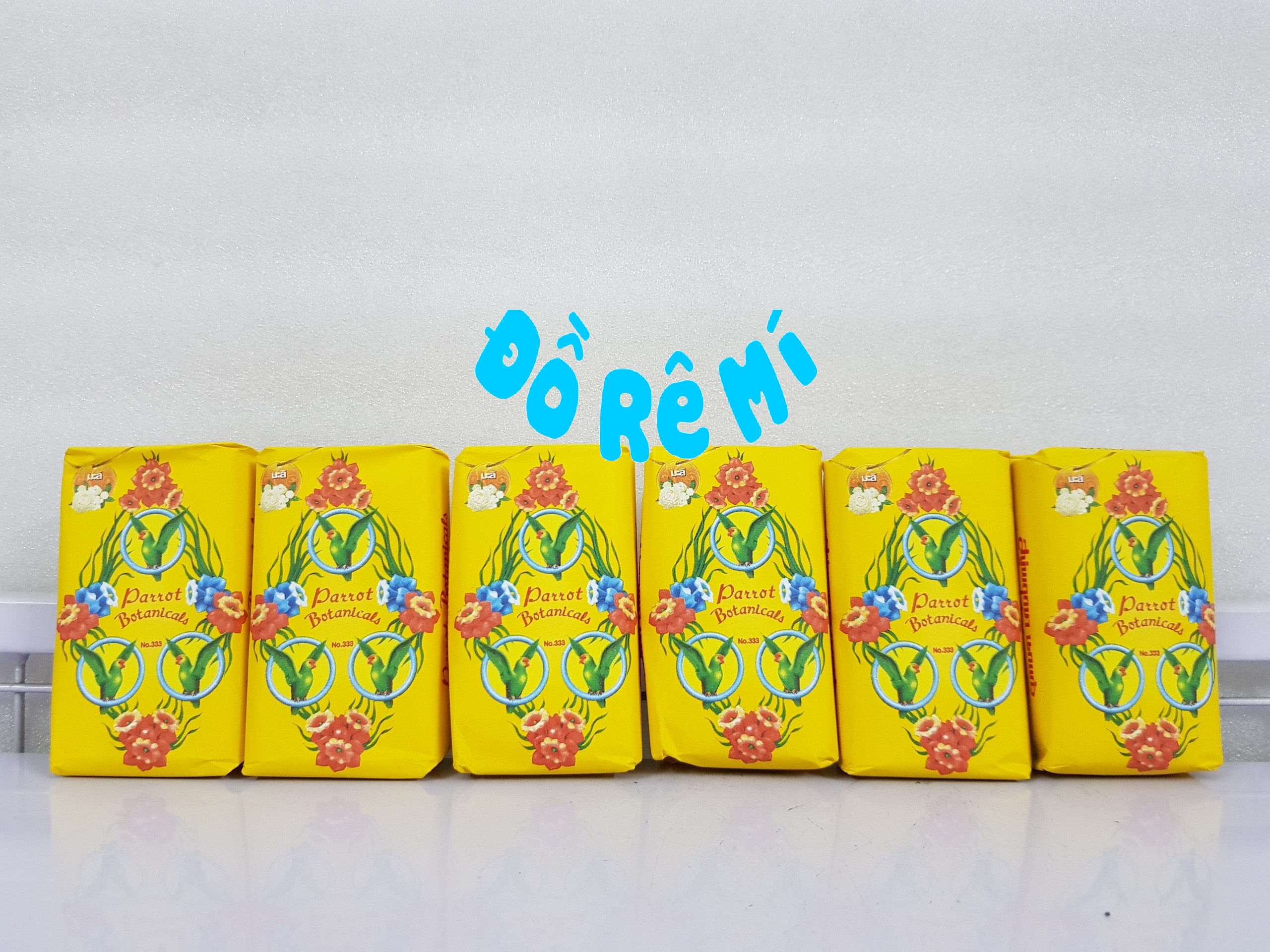 Xà bông cục con Vẹt Parrot Botanicals Thái Lan