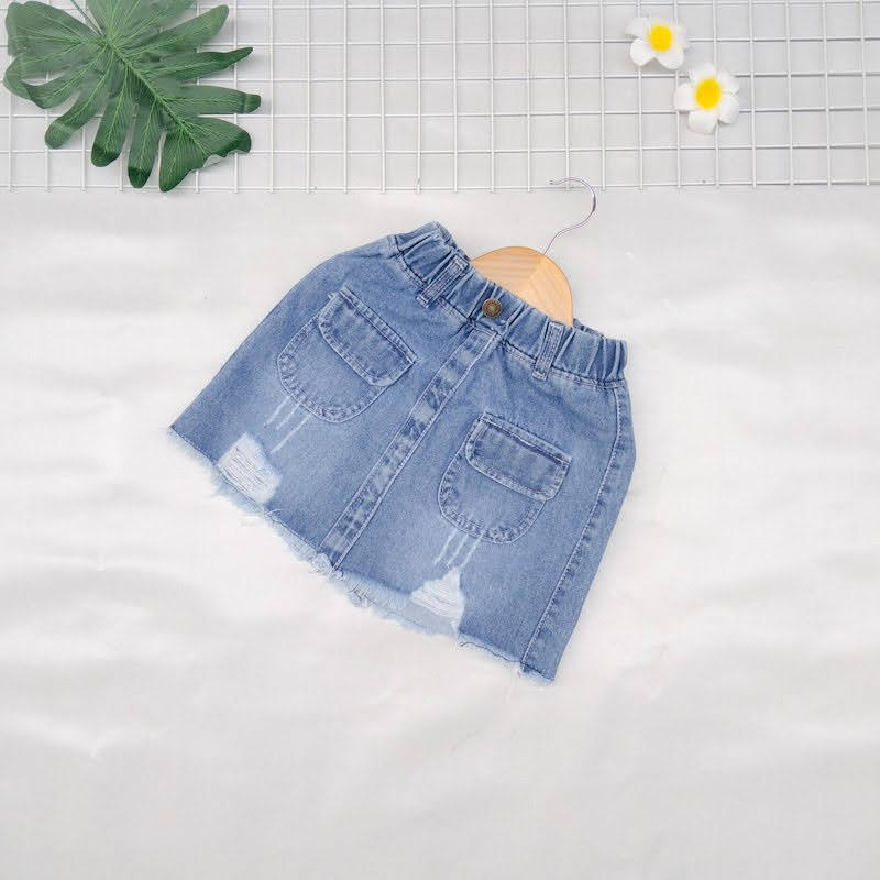 Váy jeans cho bé gái từ 20-35kg (váy cho bé)