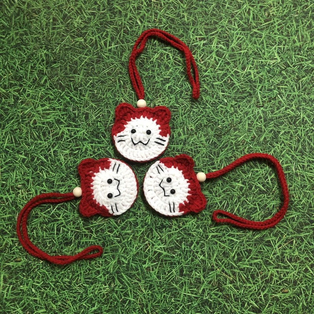 Túi tỏi con mèo, mèo con handmade cho bé