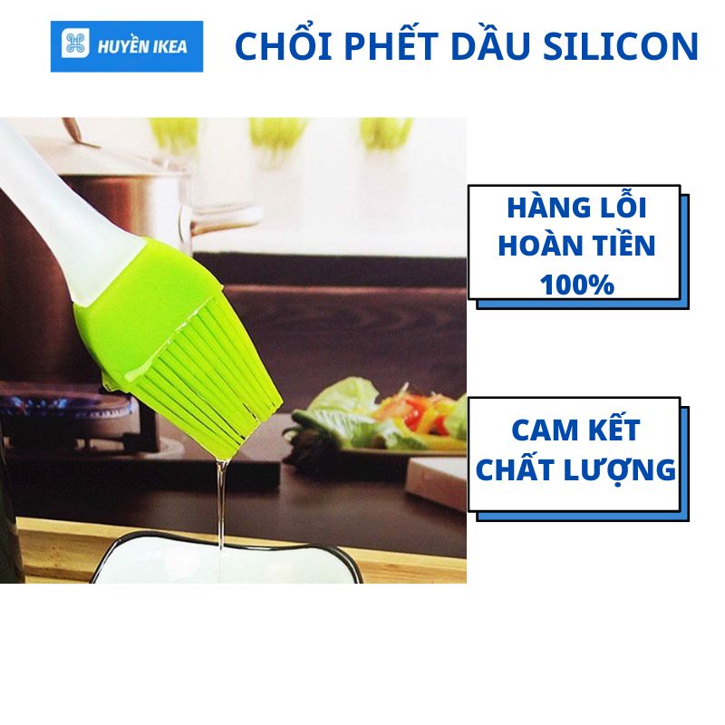 Chổi phết dầu gia vị bằng silicon