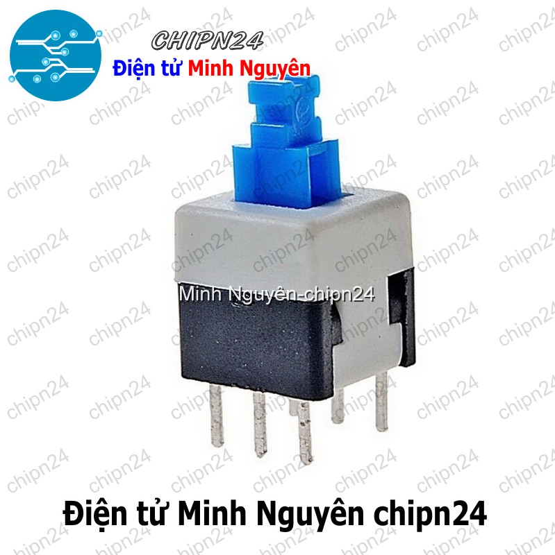 [5 cái] (F83) Nút nhấn 6 chân 8x8mm Tự giữ - HH004558