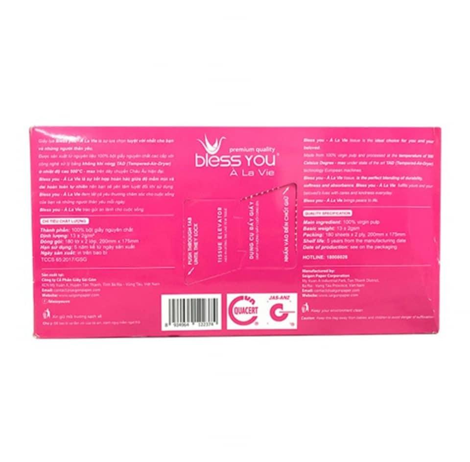 [HCM]combo 3 giấy hộp bless you 180 tờ