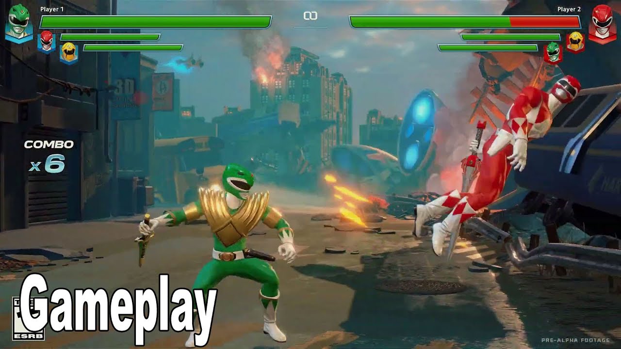 Đĩa Game Power Ranger Battle For The Grid Ps4