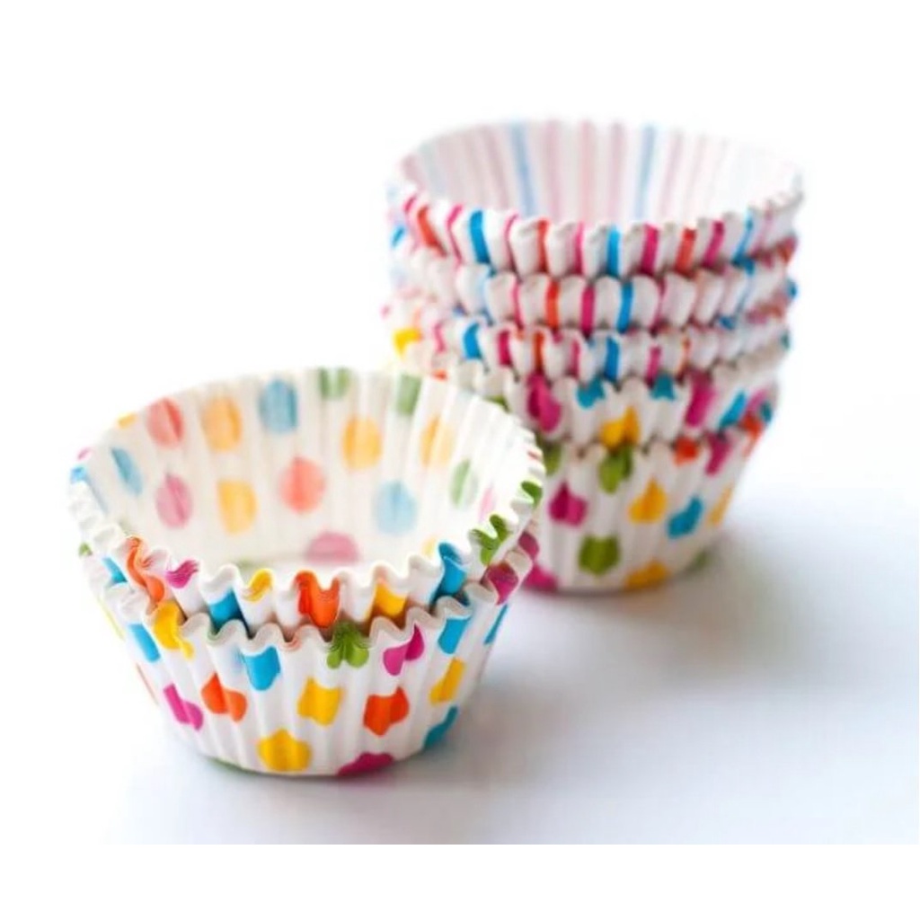 Cup giấy mềm hoa văn (mẫu ngẫu nhiên)