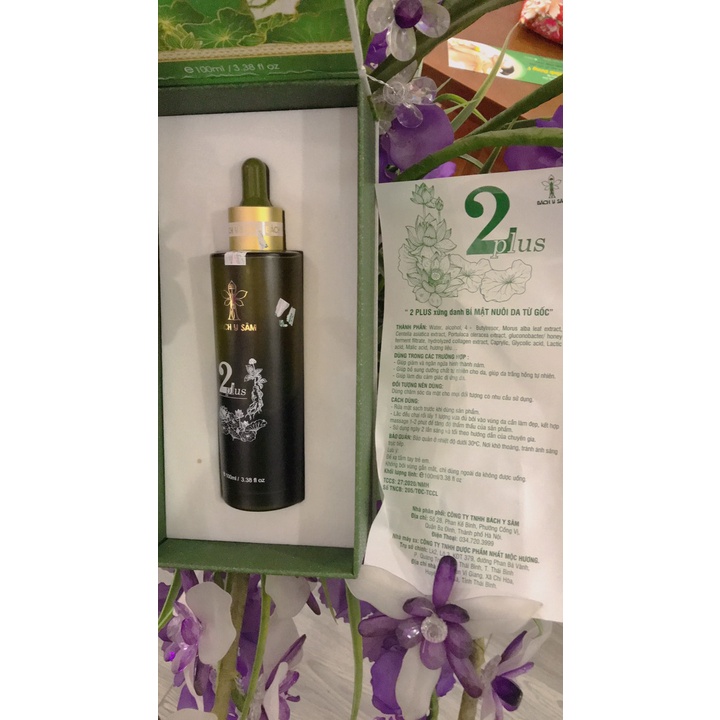Bách Y Sâm 02 Plus Bạch Linh 02 Plus 100ml (Mẫu Mới Tiết Kiệm 10%)
