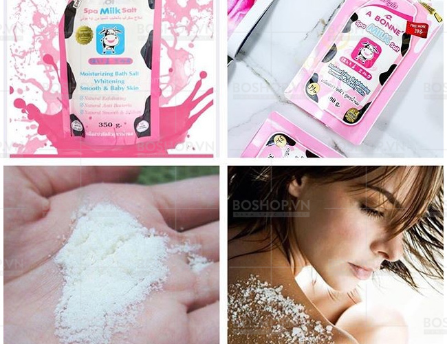 Muối Sữa Bò Tẩy Tế Bào Chết 350g