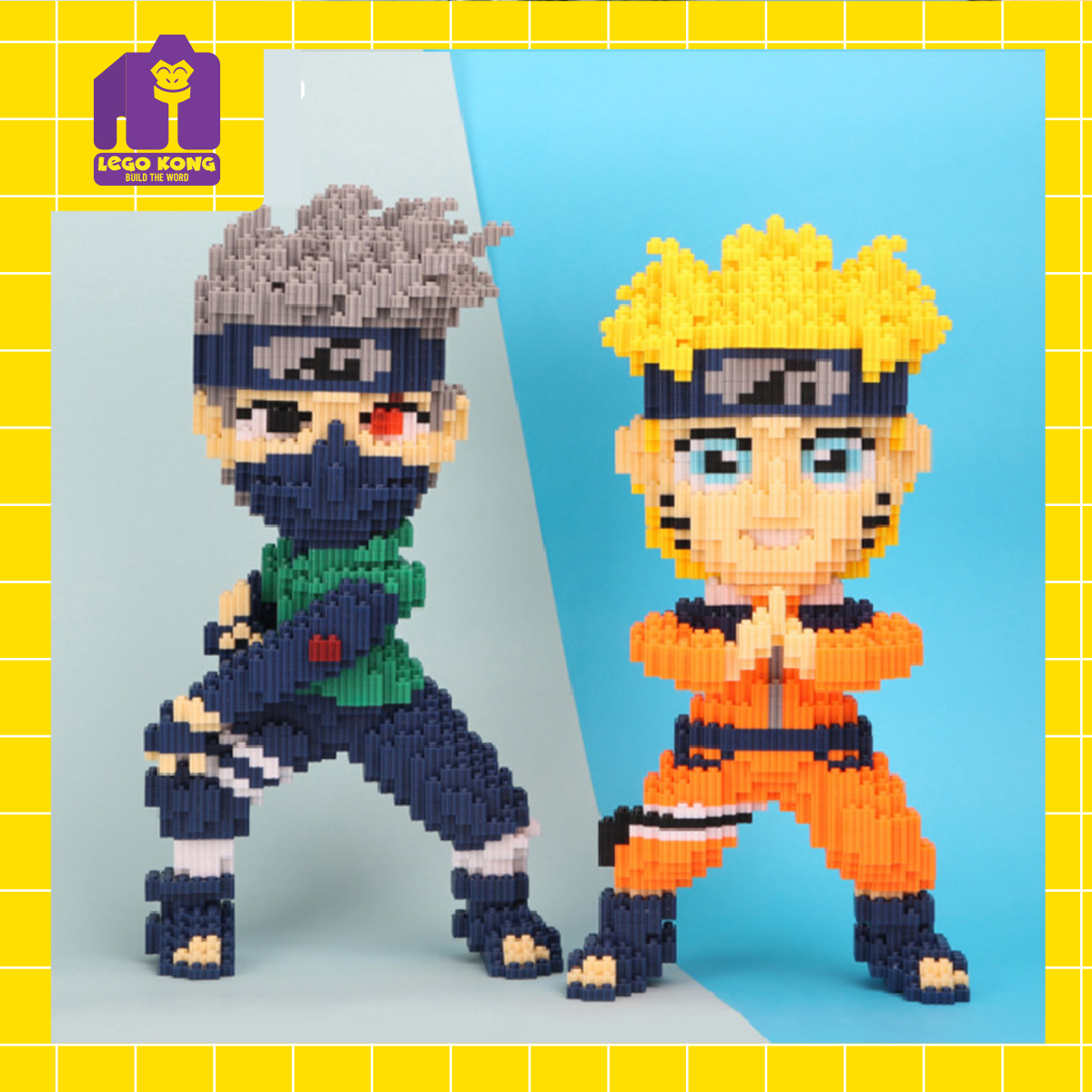 Đồ chơi lắp ráp lego Naruto ninja làng lá kakashi