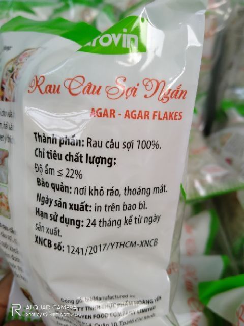 Miến Rau Câu Sợi Ngắn 20G Keto Das