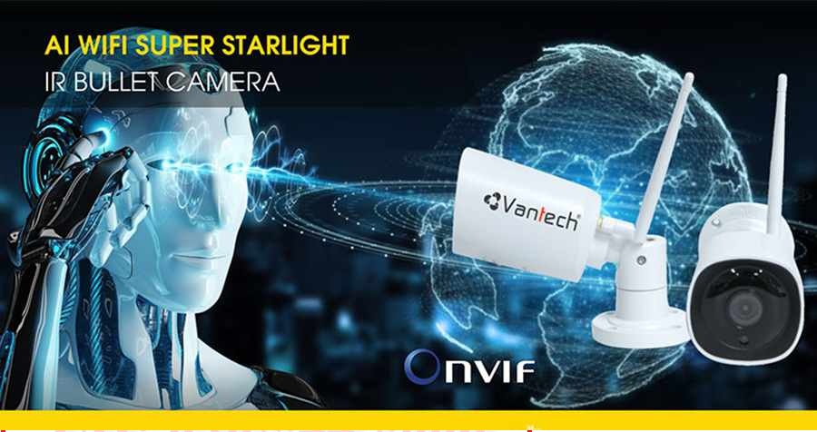 [HCM]camera IP Wifi 4MP VANTECH AI-V2031C