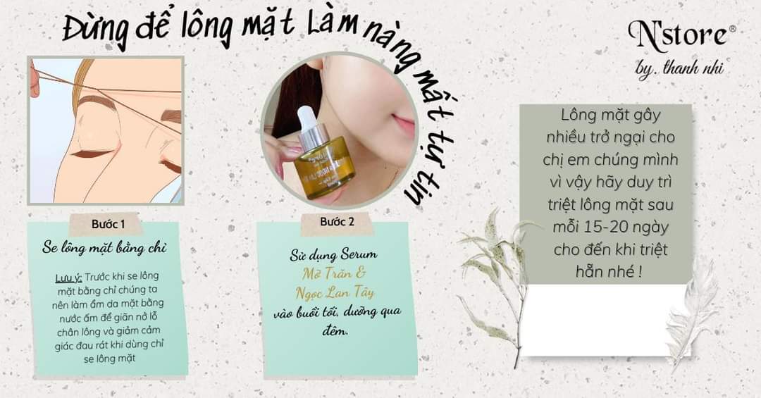 MỠ TRĂN NGỌC LAN TÂY N store by Thanh Nhi ( CHÍNH HÃNG) mỡ trăn triệt lông cho da nhạy cảm